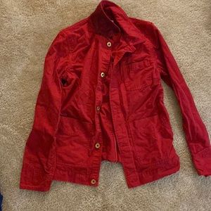 Alex Mill Red Utility Jacket